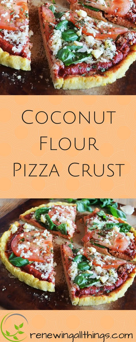 Coconut Flour Pizza Crust, Croissant Recipes, Easy Pizza Crust, Pastry Pizza, Keto Banana Bread, Paleo Pizza, Best Keto Bread, Coconut Flour Recipes, Keto Pizza