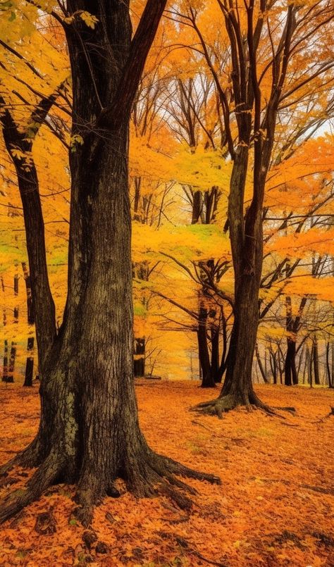 Laminated card with rounded corners. Size: 2.25” x 4.5" Maple tree in fall. N227