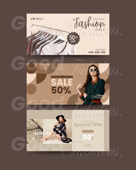 Make a statement with this stylish brown and beige vinyl fashion banner. The earthy tones and sleek design are perfect for showcasing fashion collections, pop-up events, or boutique displays, adding a touch of sophistication and warmth to your branding.

#fashionbanner #vinylbanner #brownandbeige #fashiondisplay #eventbanner #earthytone #brandingdesign #fashionmarketing #popupevent Boutique Displays, Vinyl Fashion, Fashion Displays, Fashion Banner, Boutique Display, Photo Collage Maker, Marketing Logo, Event Banner, Collage Background