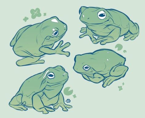 Frogies Drawings, Froggies Drawing, Frog People Drawing, Toad Drawing Reference, Cute Drawing Frog, Frog Oc Art, Cute Froggy Drawing, Frog Couple Drawing, Frogs To Draw