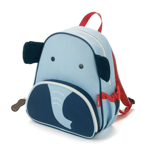 Skip Hop | Zoo Little Kid Backpack Mochila Skip Hop, Elephant Zoo, Elephant Backpack, Skip Hop Zoo, Toddler Essentials, Animal Backpacks, Cartoon Elephant, Skip Hop, Toddler Backpack