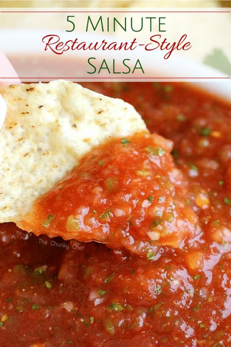 Restaurant Salsa, Restaurant Style Salsa, Salsa Guacamole, Homemade Salsa, Salsa Recipe, Appetizer Dips, Mexican Dishes, Aioli, Marinara