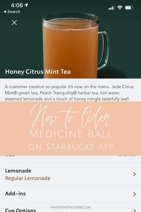 Medicine Ball Starbucks, Medicine Ball Recipe, Starbucks Medicine Ball Tea, Starbucks Medicine Ball Recipe, Medicine Ball Tea, Inflammation Smoothie, Starbucks Medicine Ball, Green Lemonade, Food For Glowing Skin