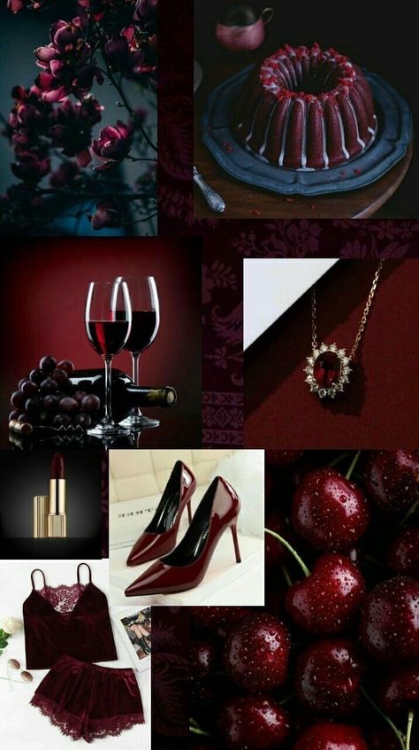 Gothic Mood Board Fashion, Dark Feminine Colour Palette, Soft Dark Feminine, Dark Feminine Color Palette, Deep Winter Aesthetic, Vampire Color Palette, Deep Red Aesthetic, Maroon Aesthetic, Burgundy Aesthetic