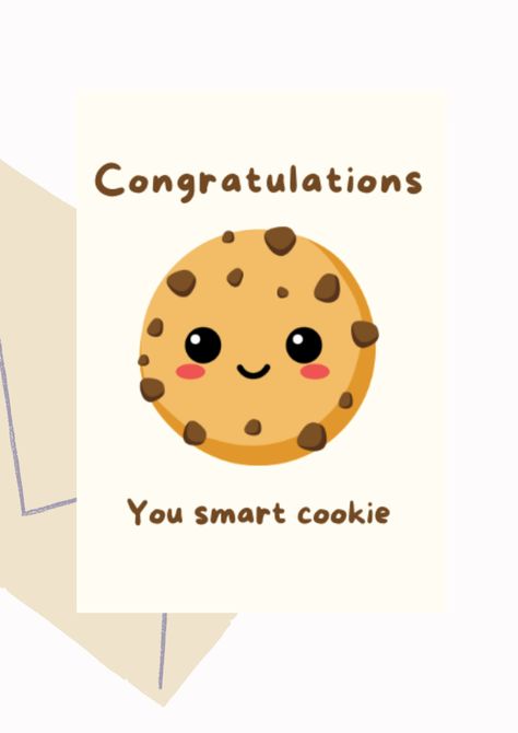 Ring Affirmations | Printable Positivity Congratulations You Smart Cookie card. This card is suitable for gifting to anybody on their graduation/ special achievement. Colours- Beige, Brown * Please note : the names will be printed based on your personalisation request. Our cards measure approximately 10 inch (width) x 7 inch (height). Congratulations On Achievement, Promotion Congratulations Card, Congratulations Doodle, Card Ideas Graduation, Congrats Card Ideas, Congratulations Card Ideas, Congratulations On Promotion, Congratulations Quotes Achievement, Graduation Cards Diy