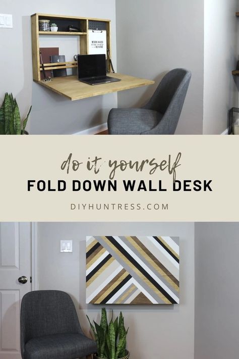 Wall Mounted Fold Out Desk, Collapsable Wall Desk, Collapsible Wall Desk, Fold Out Wall Desk, Diy Drop Down Desk, Diy Collapsible Desk, Diy Hideaway Desk, Diy Foldable Desk, Collapsable Desk