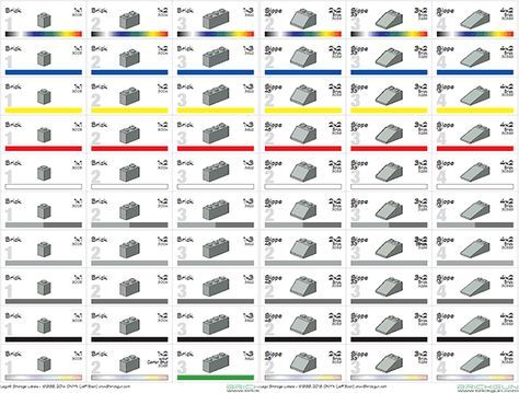 BrickGun Storage Labels Sample Lego Storage Labels Free Printable, Free Lego Sorting Labels, Lego Labels Storage Free Printable, Lego Labels Free Printables, Lego Sorting And Storage, Lego Shelving, Lego Labels, Lego Organizing, Lego Shelves