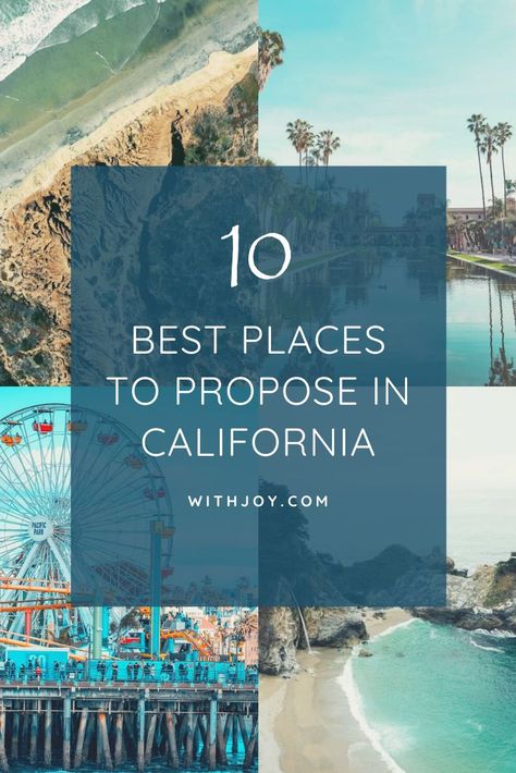 As one of the most geographically, ecologically, and culturally diverse regions in the world, California offers up an impressive array of proposal locations. To help you discover the perfect location to drop to one knee, we’ve pulled together the 10 best places to propose in California. #California #WeddingProposal #ProposeinCalifornia #CaliforniaWedding #ProposalIdeas Proposal Locations, Places To Propose, Best Places To Propose, Best Wedding Proposals, South California, Proposal Planning, Best Proposals, Beach Proposal, Places In California