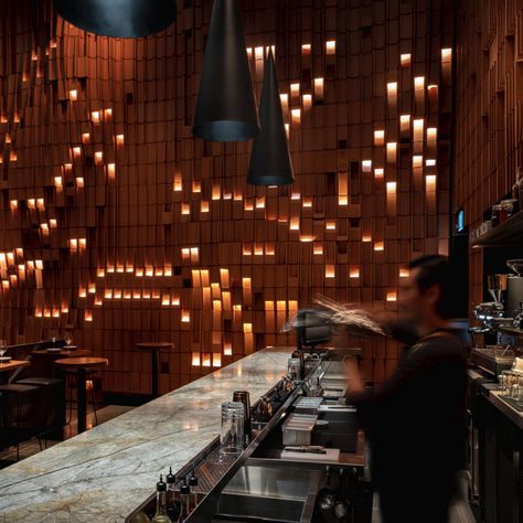 Building Science, Restaurant Experience, Canadian Landscape, The Grotto, Bar Design Awards, Hidden In Plain Sight, Bar Interior Design, Georgian Bay, Weathering Steel