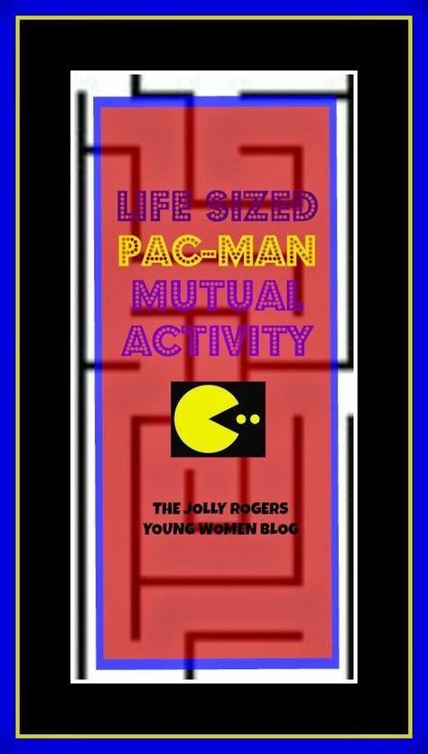 Good info on how to set up a life-sized PAC MAN game. Combined Mutual Activities, Young Men Activities Lds Ideas, Lds Young Men Activity Ideas, Combined Ym/yw Activities, Spiritual Activities Young Women, Combined Youth Activities Lds, Young Women Activities Ideas, Yw Activity Ideas, Young Womens Activity Ideas