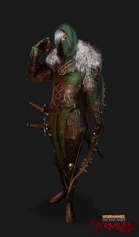 Warhammer Wood Elves, Fantasy Classes, Demon Design, Wood Elves, Warhammer Fantasy Roleplay, Fallout Concept Art, The End Times, Forest Elf, Elf Art