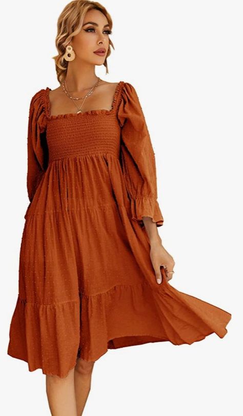 Fall Amazon Dresses perfect for family photos Dresses For Family Photos, Boho Dress Fall, Casual Tunic Dress, Blue Gingham Dress, Fall Family Photo Outfits, Burnt Orange Dress, Amazon Dresses, Boho Midi Dress, Family Photo Outfits