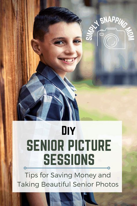 Follow this complete senior picture guide for beautiful (and affordable) senior photos. Includes senior pictures, ideas, camera settings, and easy to follow tips. Diy Senior Pictures, Senior Pictures Ideas, Camera Basics, Childhood Pictures, Senior Picture Ideas, Posing Tips, Photography Basics, Outdoor Photoshoot, Blue Backdrops