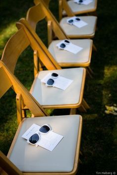 Fun wedding favor idea - personalized sunglasses for wedding guests {Tim Halberg} Sunglasses For Wedding Guests, Wedding Guest Sunglasses, Wedding Umbrellas For Guests, Sunglasses Wedding Favor, Wedding Sunglasses For Guests, Welcome Goodie Bags, Simple Country Wedding Ideas, Sunglasses For Wedding, Simple Country Wedding