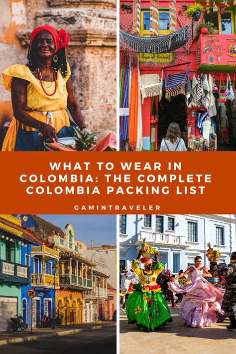 Colombia In January, Columbia Outfit Woman Summer, Medellin Packing List, Cartagena Packing List, What To Wear In Bogota Colombia, Outfits For Medellin Colombia, What To Wear In Colombia, Colombian Aesthetic Outfits, Medellin Colombia Outfits Women