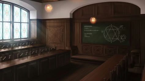 Lecture Hall Aesthetic, Dark Academia School, School Hall, Episode Interactive Backgrounds, Episode Backgrounds, Fantasy Background, Image 3d, Shall We Date, Fantasy Castle