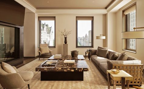 Explore the Three-Bedroom Home, and more luxury accommodation options at Aman New York, United States. Book your stay at Aman New York with Aman. Aman New York, 7 Star Hotel, Aman Hotel, Hotels Interior, Luxury Hotels Interior, Hyatt Centric, Midtown Nyc, Urban Hotels, Nyc Hotels