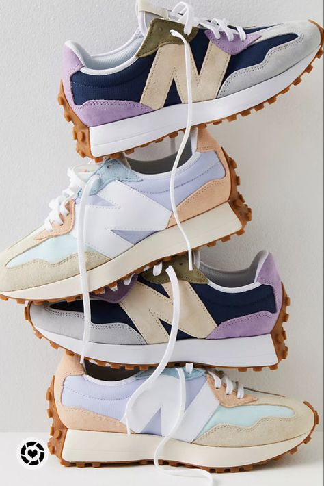 New colors in the best selling new balance 327 sneakers, new balance tennis shoes Follow my shop @Femmepetal1 on the @shop.LTK app to shop this post and get my exclusive app-only content! #liketkit #LTKshoecrush #LTKunder100 #LTKfit @shop.ltk https://liketk.it/3EIru Shoes Marketing, Colorful Sneakers Women, Nb Shoes, Sneakers New Balance, New Balance Outfit, Colorful Sneakers, New Balance 327, New Balance Sneakers, Blue Sneakers