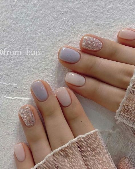 Minimal Nails Art, Milky Nails, Subtle Nails, Simple Gel Nails, Minimal Nails, Casual Nails, Cute Gel Nails, Classy Nails, Fancy Nails