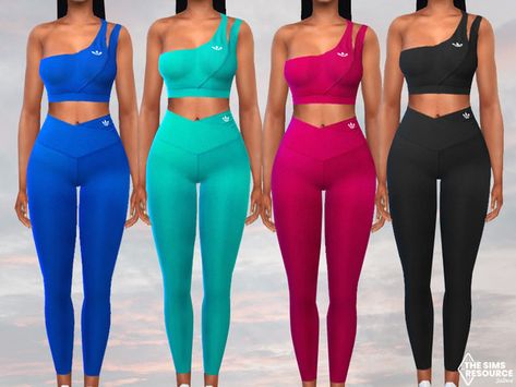 Sims 4 Active Wear, Sims 4 Workout Clothes, Sims 4 Sweatpants, Sims 4 Workout, Full Body Outfits, Sims 4 Mac, Sims 4 Clothing Sets, Sims 4 Packs, Sims 4 Female Cc