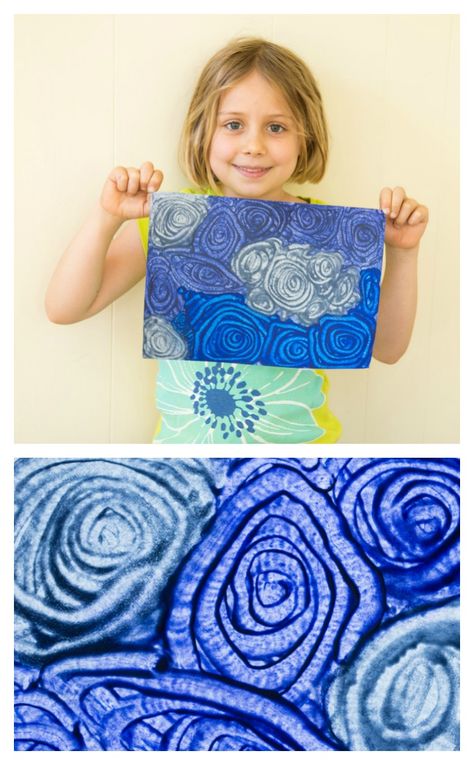 Make some swirly clouds with melted crayons! A fun process art for preschoolers and kindergartners! Make Crayons In Oven, Crayon Crafts For Kids, Process Art For Preschoolers, Swirly Clouds, Melted Crayon Crafts, Art Crayon, Stem Art, Making Crayons, Melted Crayons