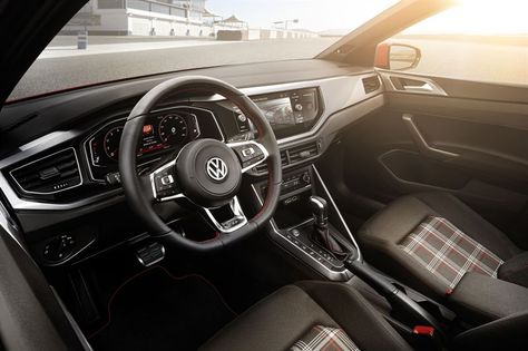 Volkswagen Polo GTI (2017). Polo Volkswagen, Vw Polo Gti, Volkswagen Polo Gti, Polo Gti, Car Volkswagen, Interior Pictures, Vw Cars, Model Features, Vw Polo