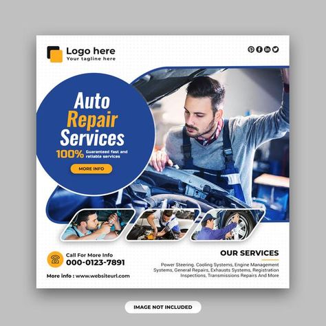 Car Repair Service Ads, Car Social Media Design, Car Social Media Post, Flyer Car, Car Post, Car Advertising Design, Job Reference, Facebook Post Design, Black Friday Banner