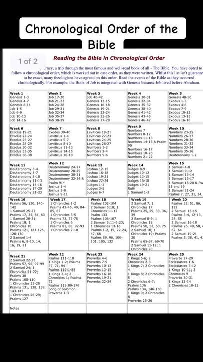 MYounce90 on TikTok Bible Reading Chronological Order, Books Of The Bible In Chronological Order, How To Read The Bible In Order, Order To Read The Bible, The Bible In Chronological Order, Bible In Chronological Order, Chronological Bible, Bible Basics, Book Of Job