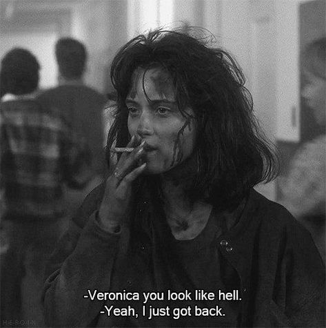 Veronica Core, V Core, Heathers 1988, The Heathers, Veronica Sawyer, Winona Forever, Grey Aesthetic, September 1st, Winona Ryder