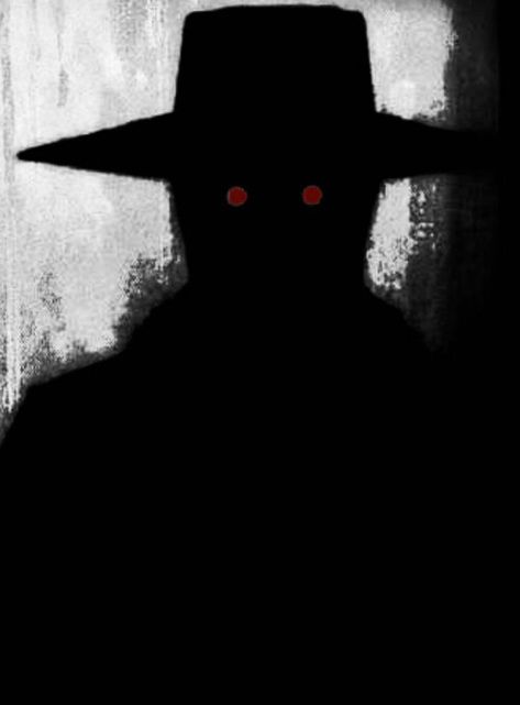 The Hat Man | Myths and Lore | Sinister Coffee and Creamery The Hat Man, Shadow Person, جوني ديب, Shadow People, Art Appliqué, Biggest Fears, Hat Man, Dark Art Illustrations, Creepy Art