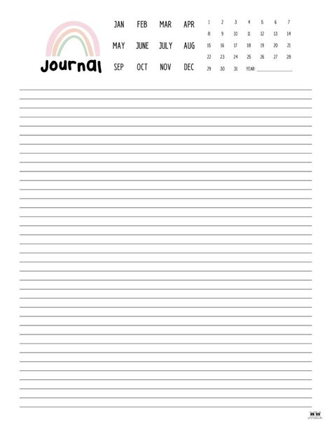 Choose from 25 unique designs for your daily journaling. All journal templates and pages are 100% FREE and can be printed from home! Diary Printable Pages, Journal Templates Printable Free, Journal Templates Layout, Diary Page Template, Free Journal Printables Templates, Good Notes Daily Planner, Journal Printables Templates, Simple Daily Planner, Daily Planner Sheets