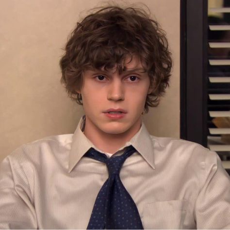 Evan Peters The Office, Luke Cooper, Evan Peters, The Office, Hair, On Instagram, Instagram