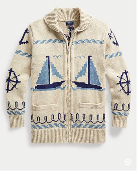 Shawl Sweater, Shawl Cardigan, 자수 디자인, Ralph Lauren Sweater, Blue Sweaters, Sweater Outfits, Polo Ralph, What To Wear, Sweater Cardigan