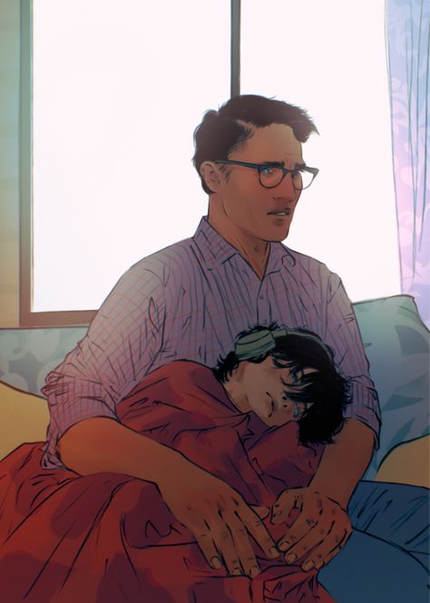 ky-landfill on Tumblr Clark Kent Superman, Jon Kent, Superman X, Batman Funny, Arte Dc Comics, Batman Comic Art, Dc Comics Artwork, Steven Universe Fanart, Batman Family