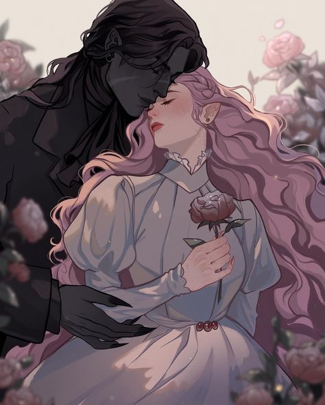 Valentine | ✨ | Instagram Dnd Romance, Dnd Couple, Romance Art, Couple Art, Dnd Characters, Character Concept, Drawing Reference, Fantasy Art, Concept Art