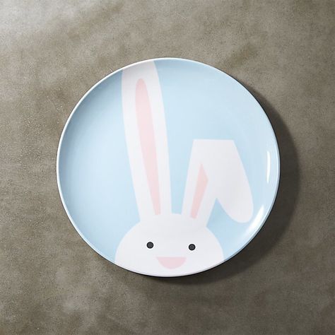 Easter Bunny Melamine Dinner Plate Painting Plates, Easter Pottery, Clay Cafe, Home Ideas Kitchen, Easter Plates, Ceramic Easter, Bunny Plates, Easter Entertaining, Diy Pottery Painting