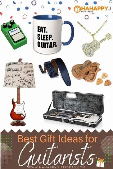 Looking for the Best Gift Ideas for Guitarists? Here is our ultimate gift list for the guitar players in your life. Enjoy our picks! Gift Ideas For Guitar Players, Gifts For Guitar Lovers, Guitar Gifts For Him, Guitar Gift Ideas, Guitar Picks Diy, String Rings, Gifts For Guitar Players, Electric Guitar Case, Guitarist Gifts