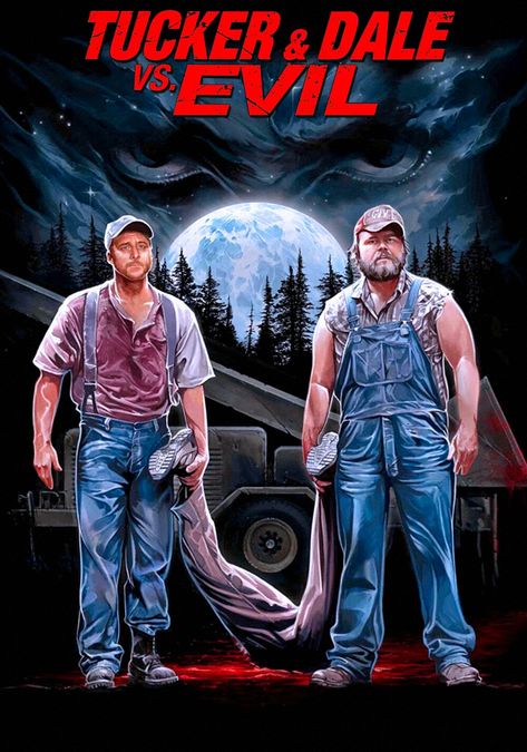 Tucker And Dale Vs Evil, Kids Camping, Best Horror Movies, Movie Streaming, Horror Movie Art, College Kids, Love Film, Best Horrors, Columbia Pictures