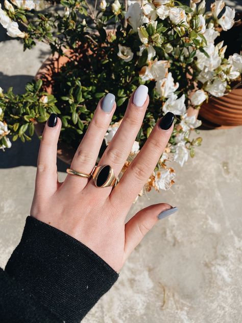 White Black And Grey Nails, Black White And Gray Nails, Grey Black And White Nails, Black Grey And White Nails, Black White And Grey Nails, Grey Black Nails, White And Grey Nails, Grey And White Nails, Black And Grey Nails