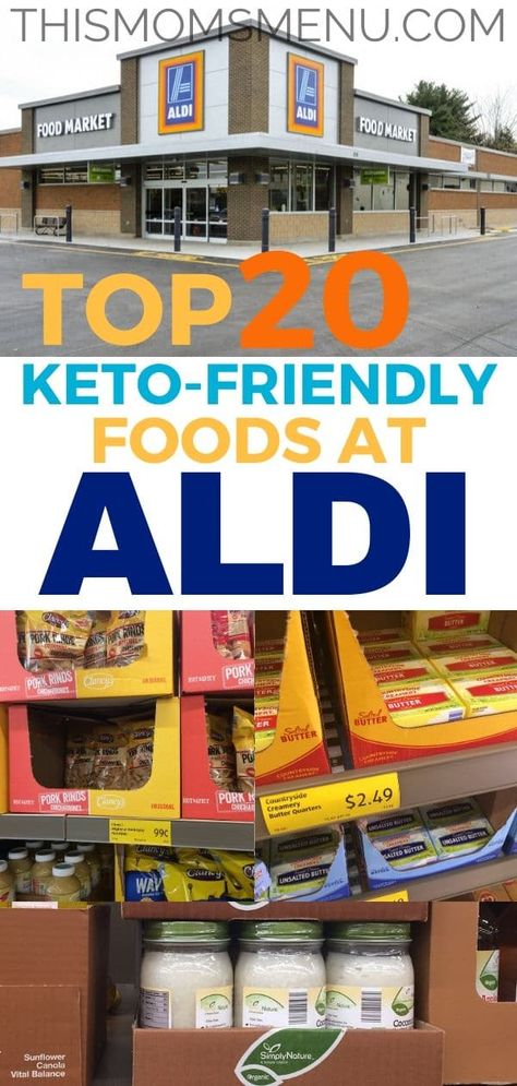 Keto At Aldi, Shopping At Aldi, Low Carb Foods, Aldi Recipes, Aldi Shopping, Eating Keto, Keto Shopping List, Keto Diet List, Keto Grocery List