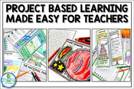 Project Based Learning Made Easy - Appletastic Learning Project Based Learning Special Education, Project Based Learning Elementary 3rd, 2nd Grade Pbl Projects, Project Based Learning Middle School Language Arts, 2nd Grade Project Based Learning, First Grade Project Based Learning, Project Based Learning Elementary 1st, Kindergarten Project Based Learning, Project Based Learning 3rd Grade