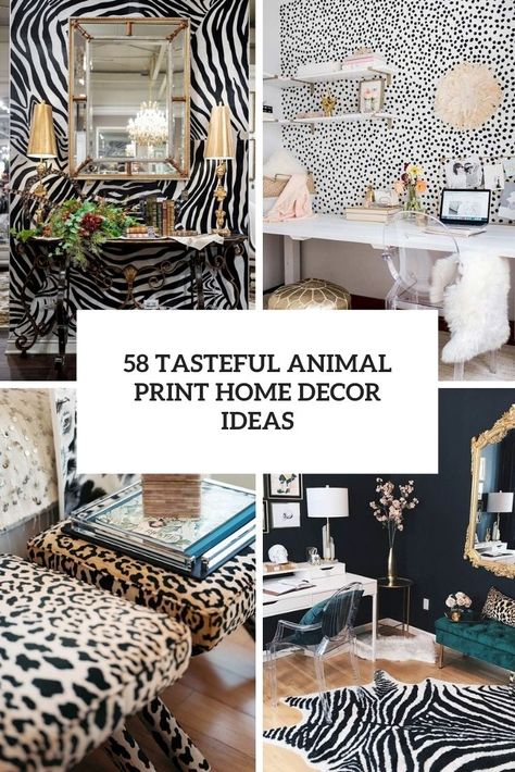 tasteful animal print home decor ideas cover Animal Print Living Room Ideas, Cheetah Print Rooms, Animal Print Room Decor, Animal Print Home Decor, Animal Print Bedroom, Zebra Print Wallpaper, Zebra Bedroom, Animal Print Rooms, Living Room Decor Bohemian