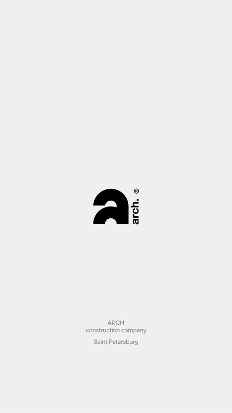 Branding Company Logo, Simple Logo Design Minimalism, @ Logo, Logo Inspo Minimalist, 2024 Logo Design, Logo Architecture Studio, Arch Graphic Design, Graphic Designer Logos, 3 Letters Logo