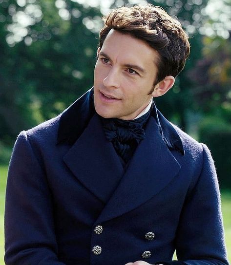 Anthony Bridgerton | The viscount who loved me by Julia Quinn | The Bridgerton Series | Aesthetic Blue Tailcoat, Bridgerton Blue, The Viscount Who Loved Me, Bridgerton Series, Anthony Bridgerton, Jonathan Bailey, Womens Biker Jacket, Julia Quinn, Queen Charlotte