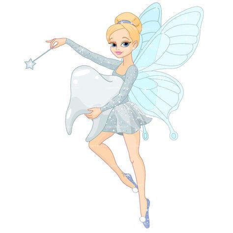 Tooth Fairy Images, Fairy Office, Baby Tooth Chart, Fairy Flying, French Fairy Tales, Cartoon Fairy, Fairies Flying, Fairy Box, Tooth Fairy Box