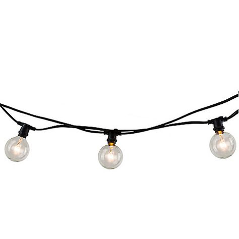 168" Circular Bulb String Lights, Yellow $24.00 Pergola Lighting, Globe String Lights, Bulb String Lights, Incandescent Lighting, Outdoor Hanging Lights, Solar Lights Garden, Globe Lights, String Lights Outdoor, My New Room