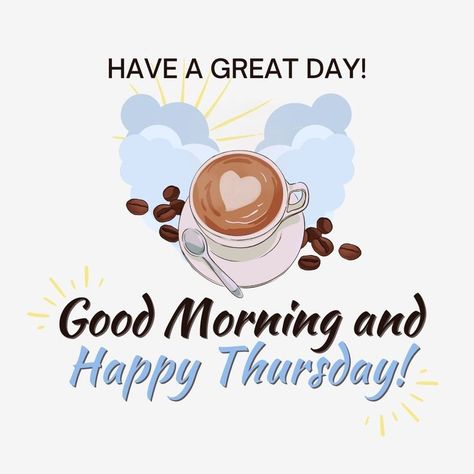 Good morning and Happy Thursday! Have a great day! Light Blue Pastel Aesthetic, Blue Pastel Aesthetic, Wednesday Morning Images, Good Morning Tuesday Wishes, Good Morning Team, Happy Tuesday Morning, Happy Sunday Morning, Sunday Morning Quotes, Friday Wishes