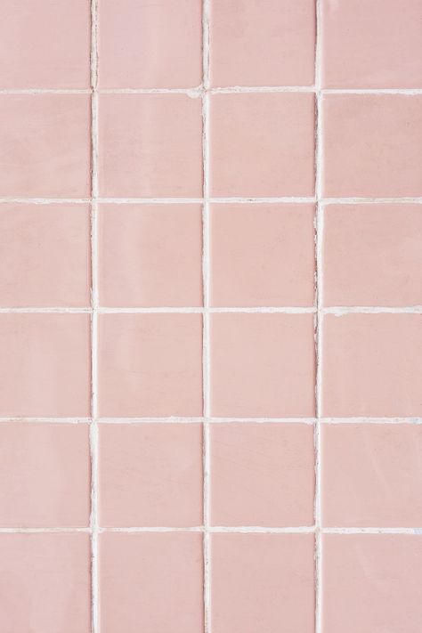 Pink Tile Background, Pink Tile Wallpaper, Zodiac Colours, Soap Wallpaper, Pink Wall Tiles, Tiles Photography, Square Tile Bathroom, Pink Bathroom Tiles, Rose Texture