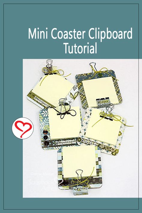 Clipboard Ideas, Notepad Crafts, Clipboard Crafts, Diy Clipboard, Clipboard Decorating, Note Pad Holder, Paper Pin, Package Ideas, Dyi Projects