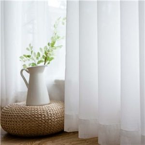 White Sheer Curtains Bedroom, Sheer Curtains Bedroom, Drape Curtains, Sheers Curtains Living Room, Modern Sheer Curtains, Curtain Living Room, Curtain Modern, White Sheer Curtains, Linen Drapes